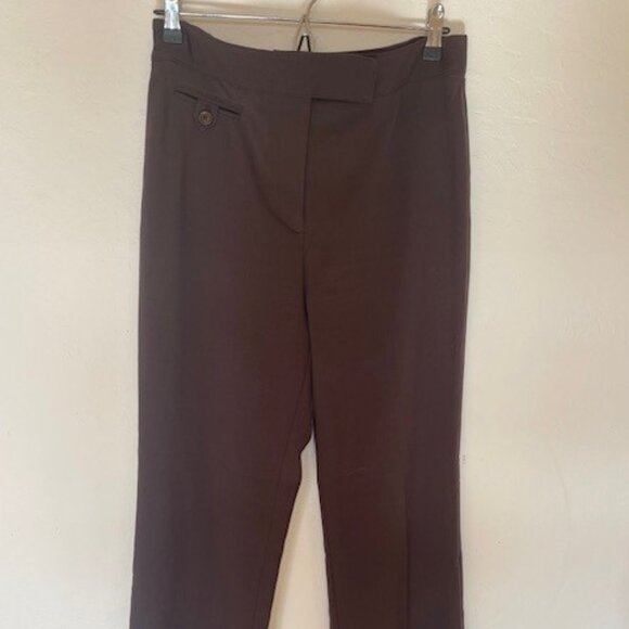 Women's Wrinkle Free Relaxed Fit Straight Leg Pant - Picture 1 of 6